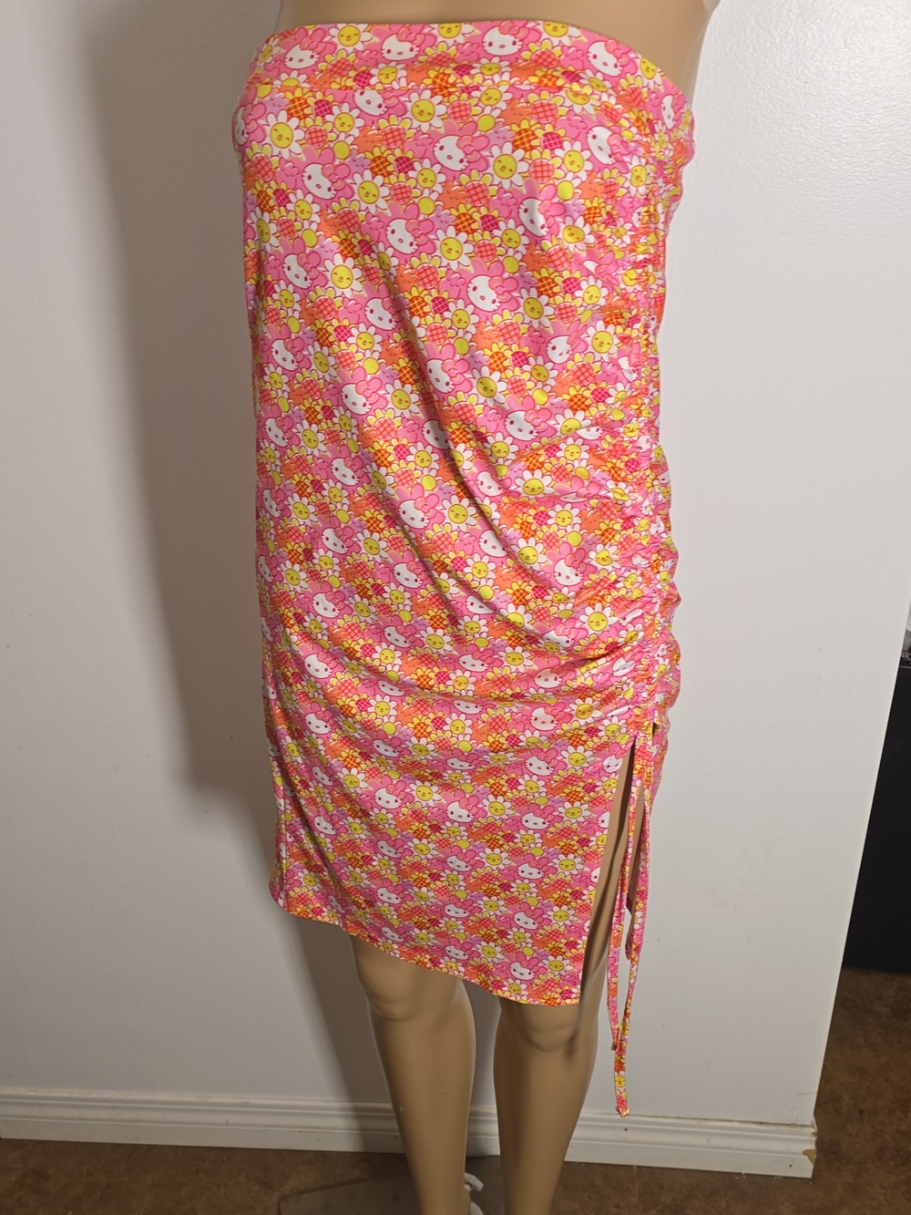 Hello Kitty Ruched Side Dress/skirt - Medium